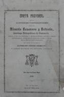 Carta Pastoral que el que el ilustrísimo y reveréndisimo señor don Ricardo Casanova y Estrada Arzobispo Metropolitano de Guatemala